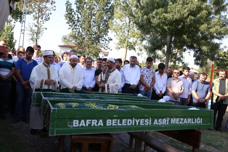 Samsun'da denize giren 4 kişinin boğulması