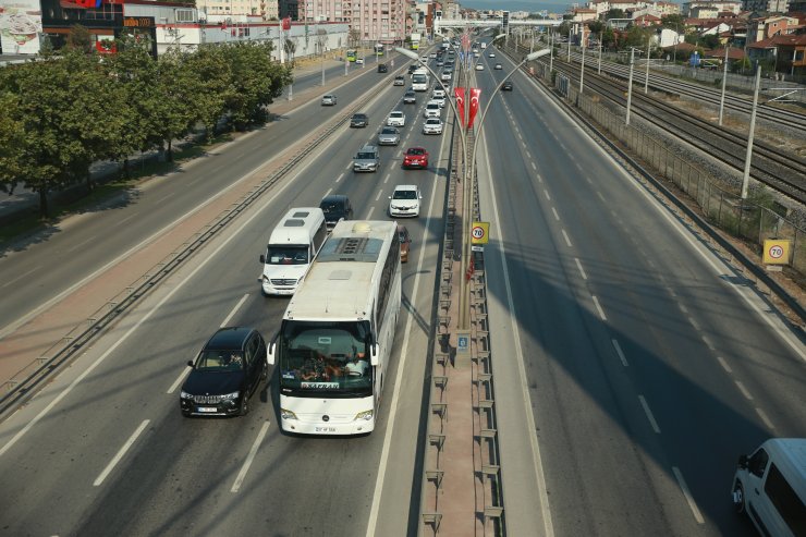 Tatilciler dönüş yolunda