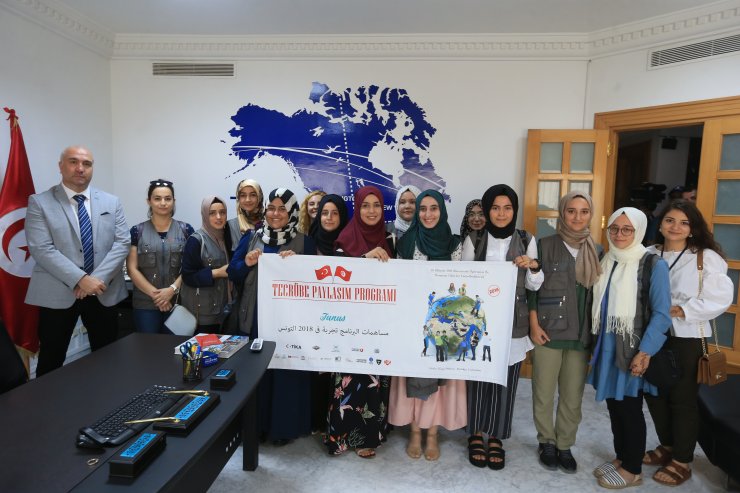 TİKA gönüllüleri Tunus'ta