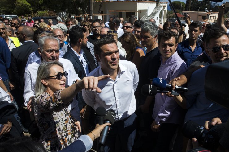 Çipras'tan yangın felaketi bölgesine ziyaret