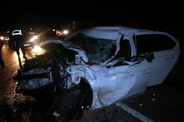 Kahramanmaraş'ta trafik kazası: 3 yaralı