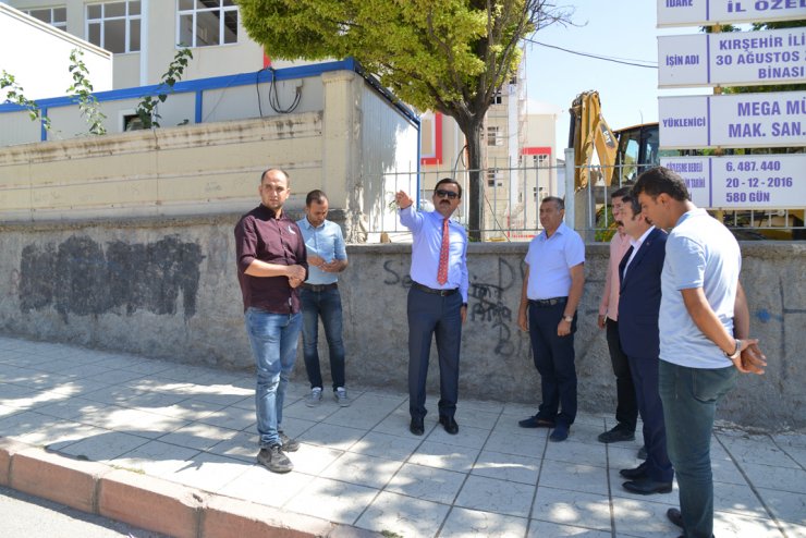 Mahalle parkı ilkokul öğrencilerine tahsis edildi