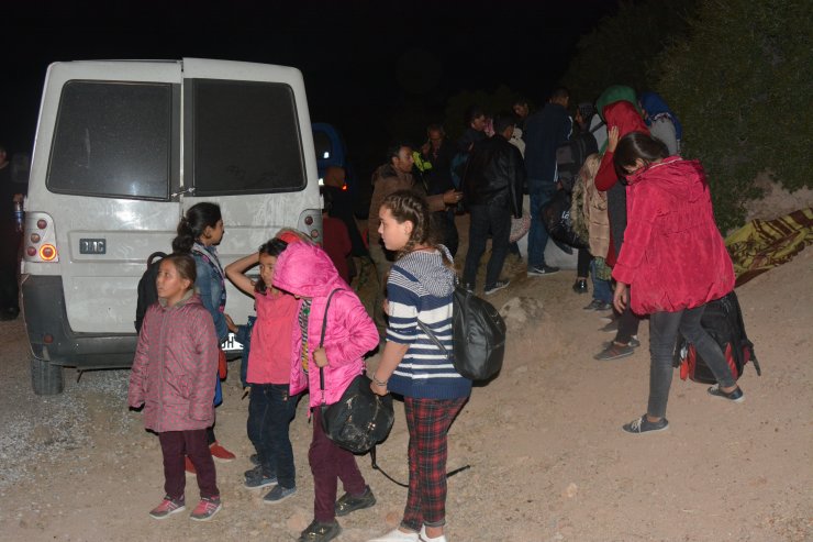 Çanakkale'de 29 düzensiz göçmen yakalandı