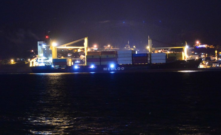 Çanakkale Boğazı'nda gemi arızası