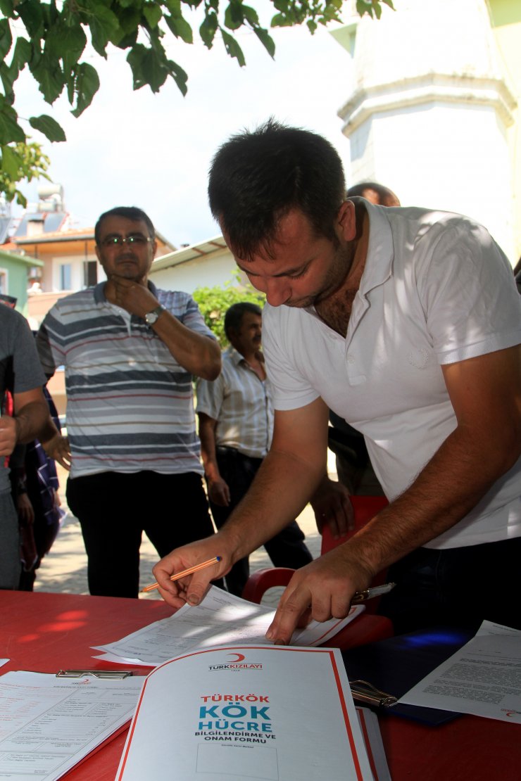 Halit bebek için bağışçı oldular