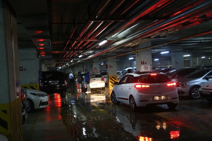 Kastamonu'daki sağanak ve dolu