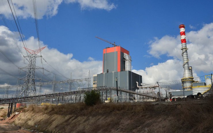 Çanakkale'de termik santralde yangın