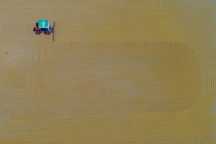 Bulgur üreticilerinin "kurutma" mesaisi