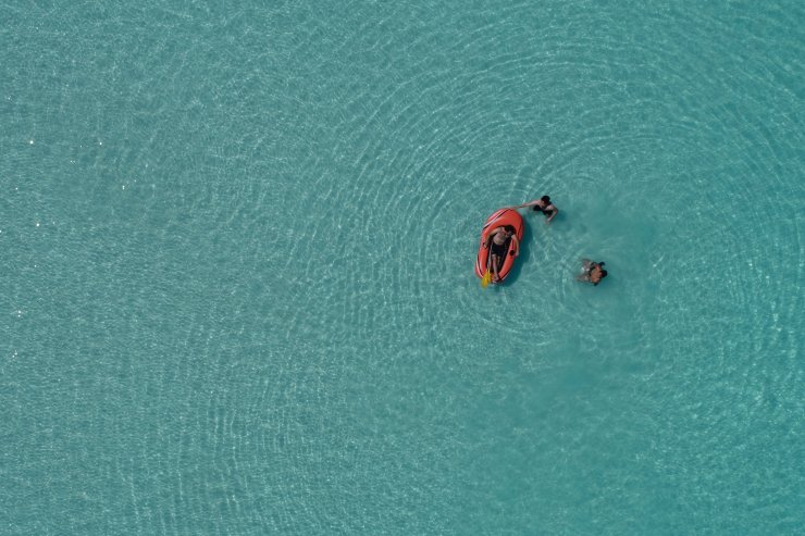 "Türkiye'nin Maldivleri" bu yaz binlerce ziyaretçiyi ağırladı