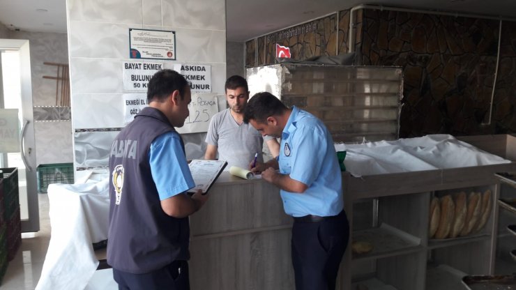 Niğde Belediyesi ekipleri fırınlarda denetim yaptı