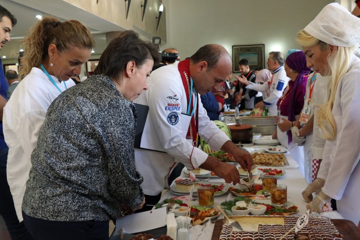Yemeğin ustaları yarıştı