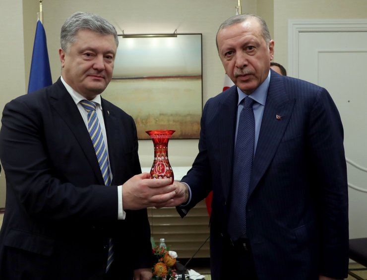 Cumhurbaşkanı Erdoğan, Ukraynalı mevkidaşı ile görüştü