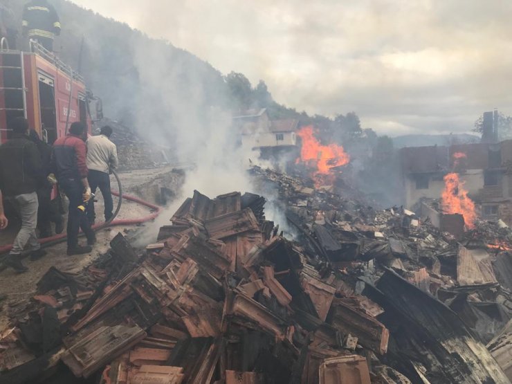 Kastamonu'da yangın