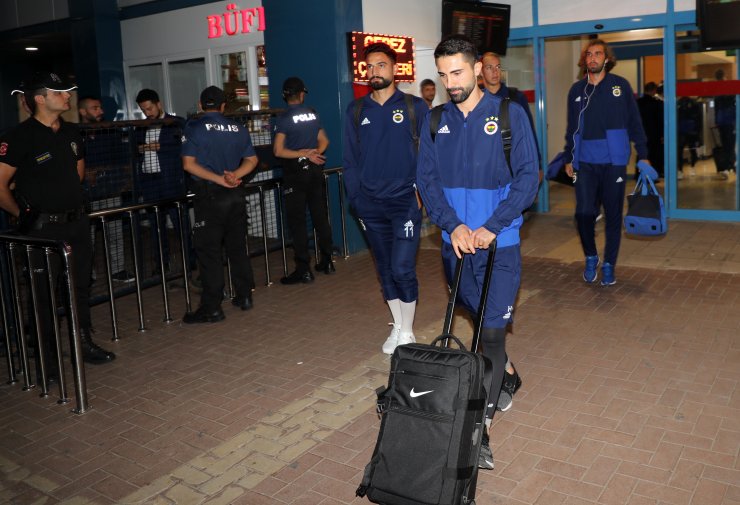Fenerbahçe kafilesi Rize'ye geldi