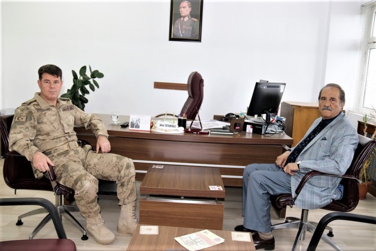 Köksal'dan İl Jandarma Komutanı Tataroğlu'na ziyaret