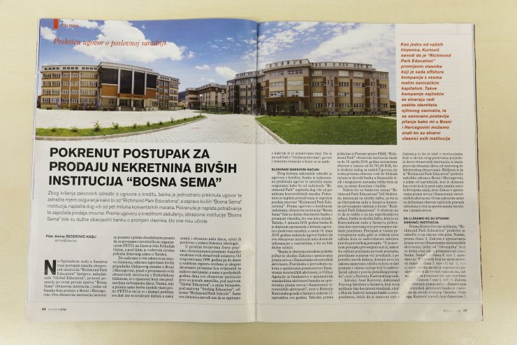 Bosna Hersek'teki FETÖ bağlantılı okullar darboğazda