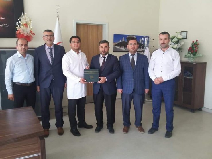 Karapınar Müftülüğünden hastalara ziyaret