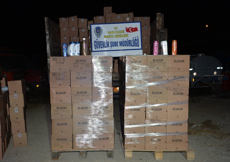 Adana'da sahte şampuan operasyonu