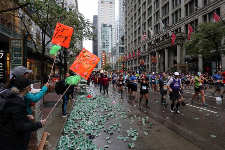 Chicago Maratonu koşuldu