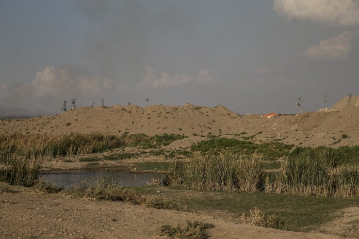 Reyhanlı Barajı inşaat çalışmaları