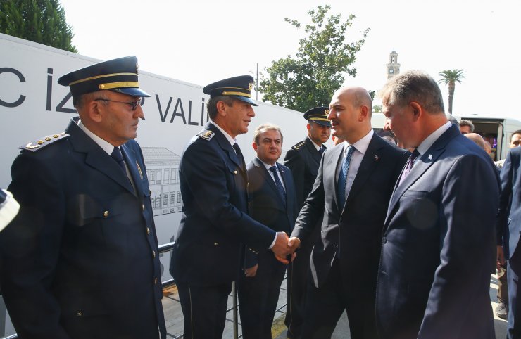 İçişleri Bakanı Soylu İzmir'de