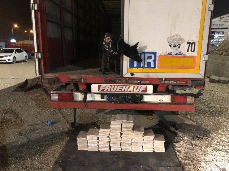 Gaziantep'te 67 kilogram eroin ele geçirildi