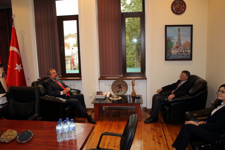 Nobel ödüllü bilim adamı Aziz Sancar Özbekistan'da