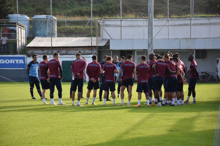 Trabzonspor'da, Büyükşehir Belediyesi Erzurumspor maçı hazırlıkları