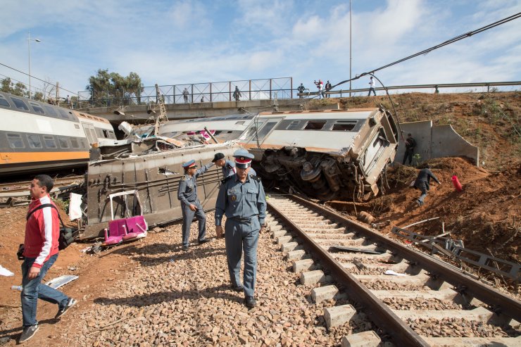 Fas'taki tren kazası
