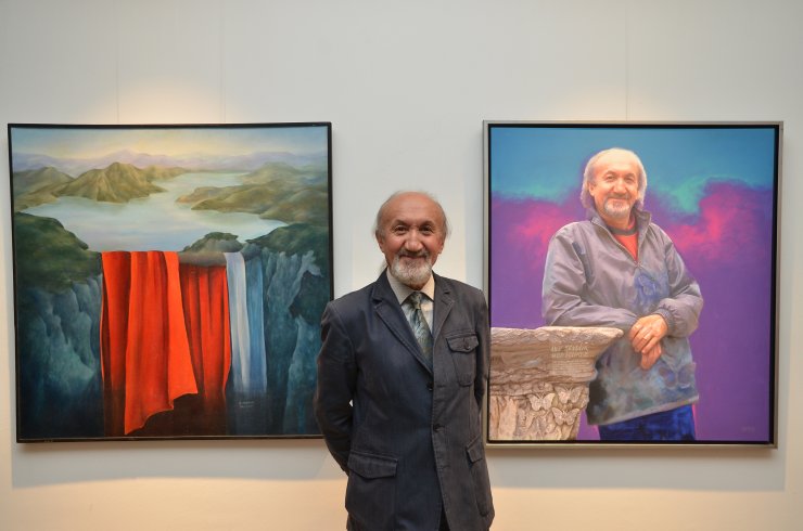 "Sonsuzluğun Sesi" resim sergisi açıldı