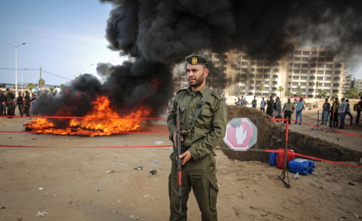 Gazze'de 1 milyon dolarlık uyuşturucu imha edildi