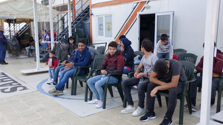 Çanakkale'de 46 düzensiz göçmen yakalandı