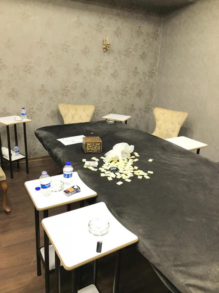 Başkentte kumar baskını