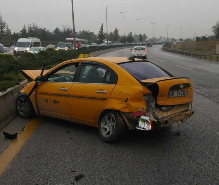 Başkentte trafik kazası: 1 ölü