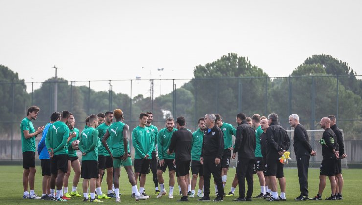 Bursaspor'da hedef 8'de 8 yapmak