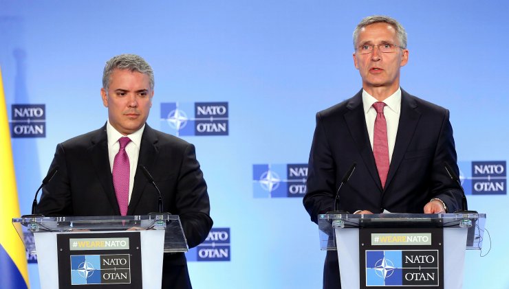 Kolombiya’ya siber saldırılara karşı NATO desteği