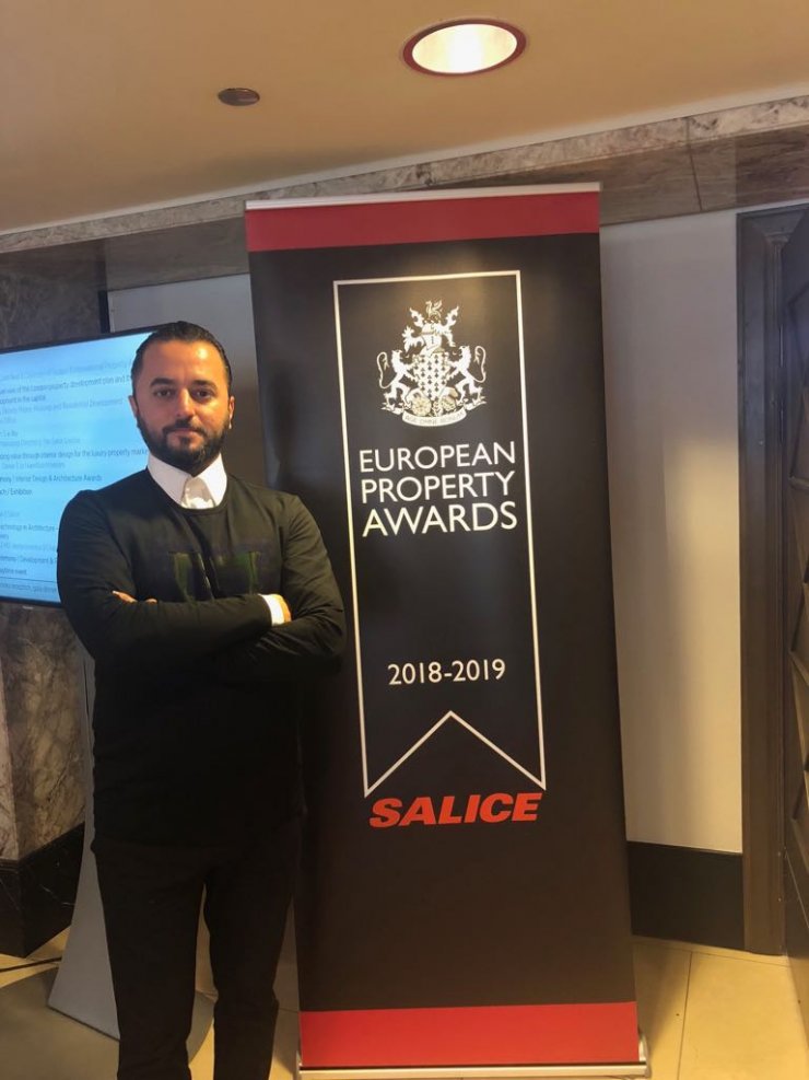 Türk mimara Londra'da en iyi iç tasarım ödülü