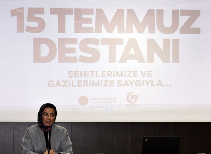 "Nihal Olçok'un Gözünde 15 Temmuz Destanı" konferansı