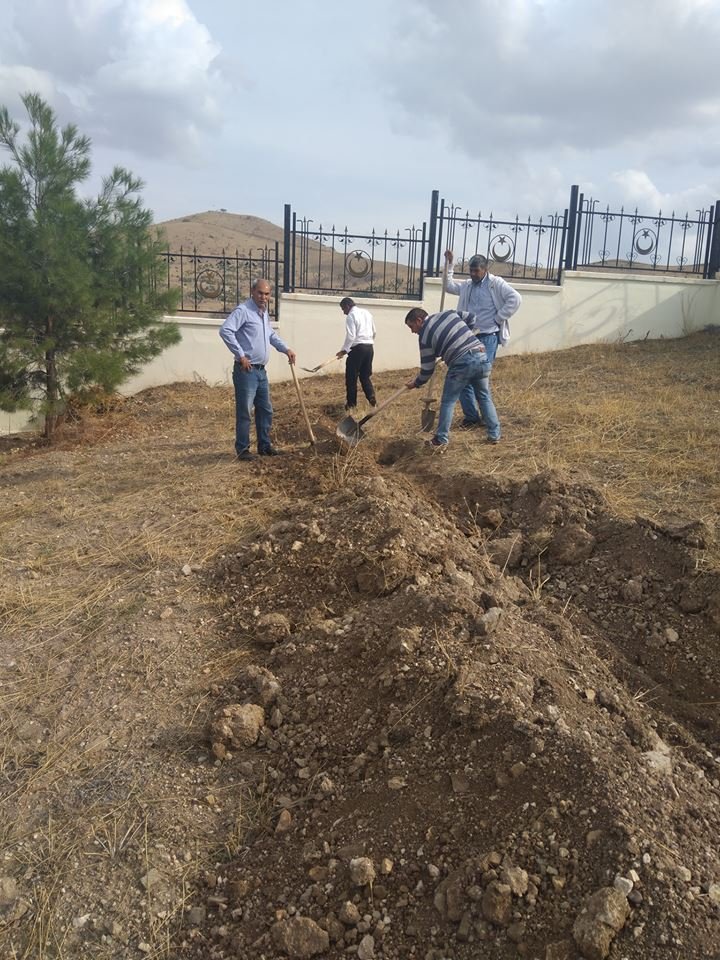 Yerköy Şehitliği'nde çevre düzenlemesi