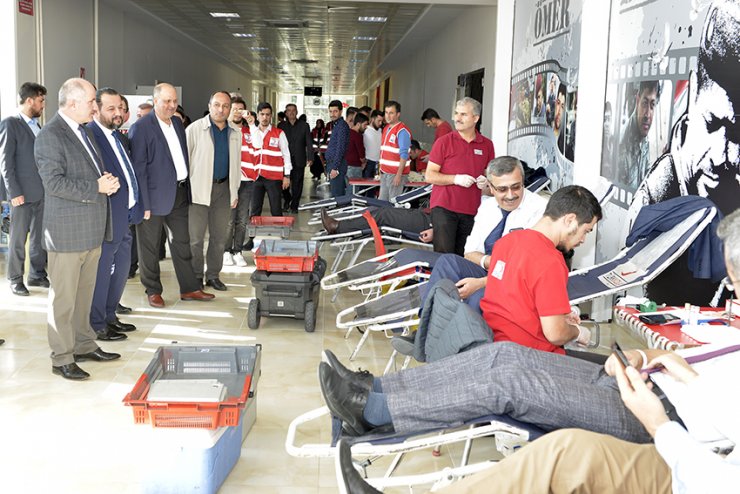 KMÜ'de kan bağışı kampanyası