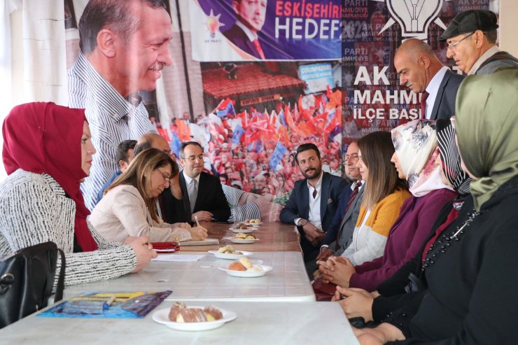 Milletvekili Günay, Mahmudiye'de