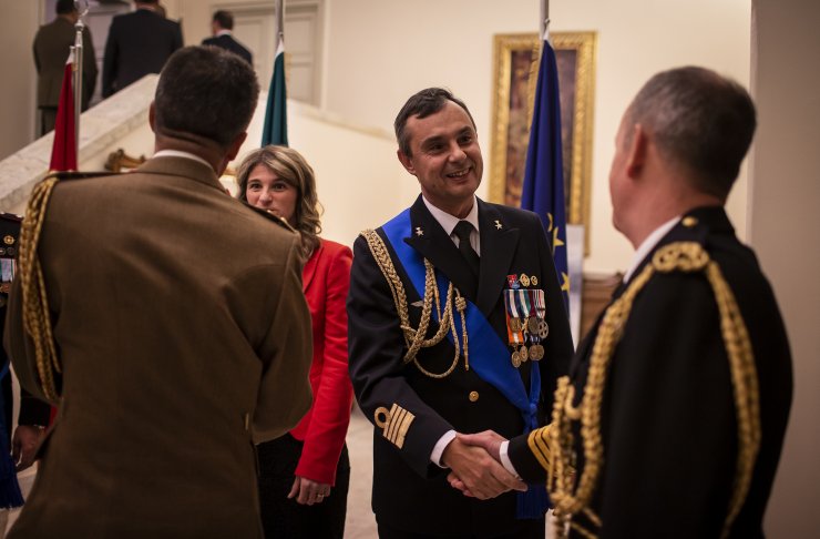 Başkentte İtalya Silahlı Kuvvetleri Günü resepsiyonu