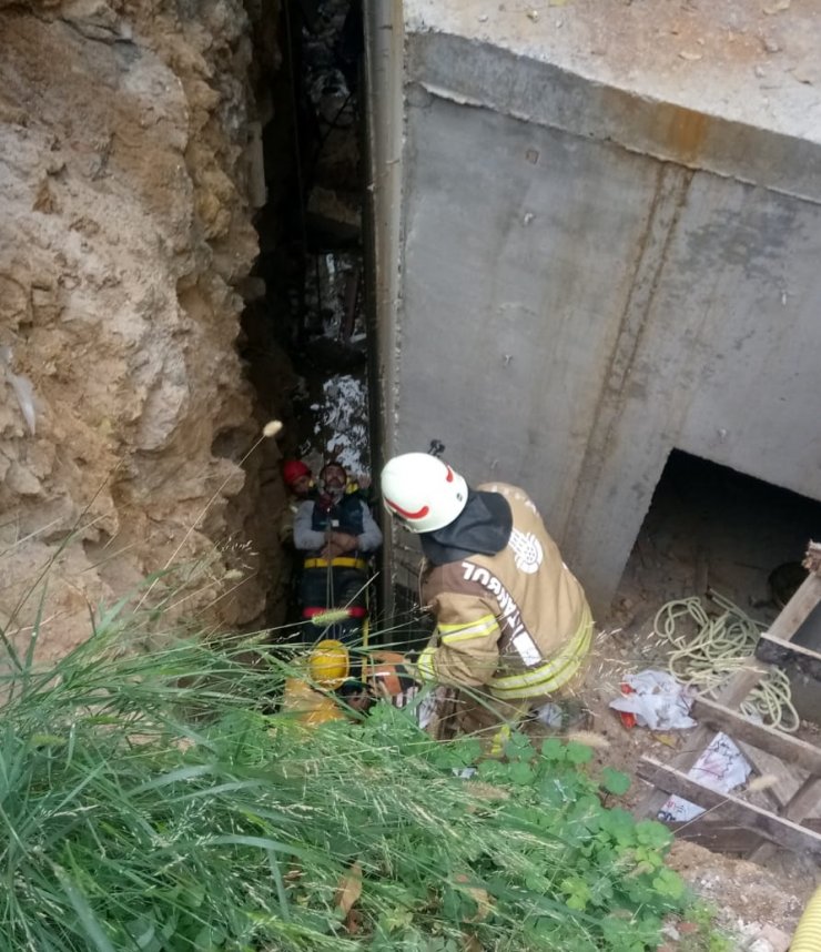 Kadıköy'de iş kazası