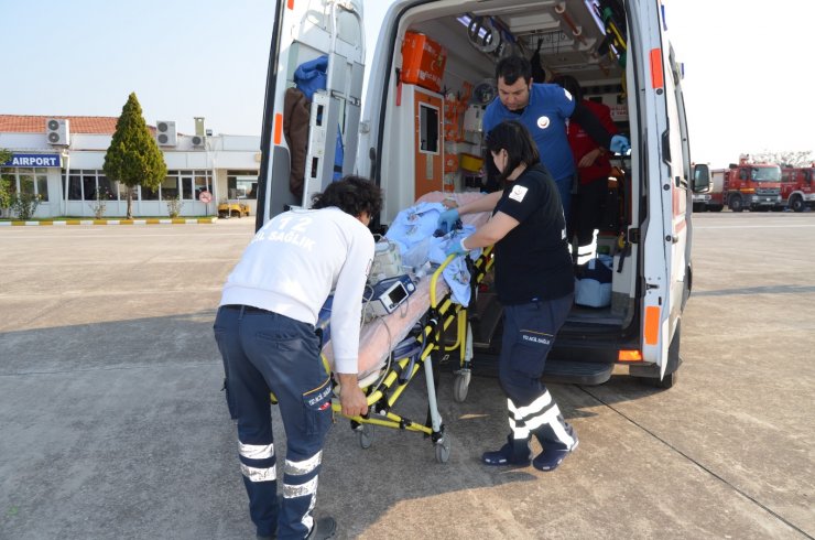 Ambulans helikopter, Rüzgar bebek için havalandı