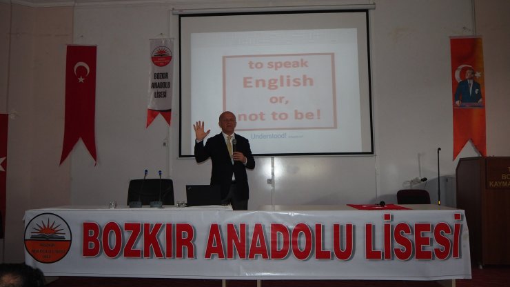 Bozkır'da bir hayırsever tarafından İngilizce laboratuvarı kuruldu