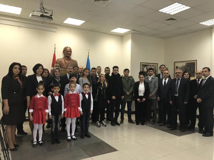 Büyük Önder Atatürk'ü anıyoruz