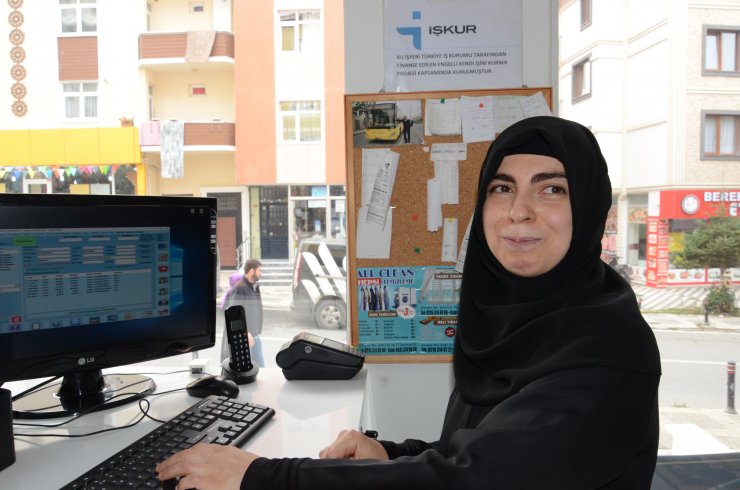 Engelli kadın girişimci engellere meydan okudu