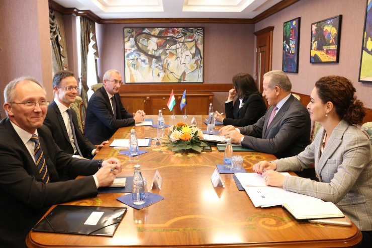 Macaristan Dışişleri ve Dış Ticaret Bakanı Szijjarto Kosova'da