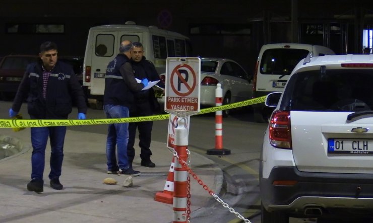 Adana'da acil servis önündeki silahlı kavga