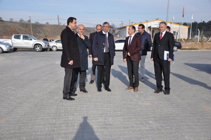 Vali Sezer, Silah OSB'de incelemelerde bulundu